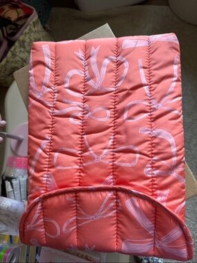 puffy laptop sleeve bows